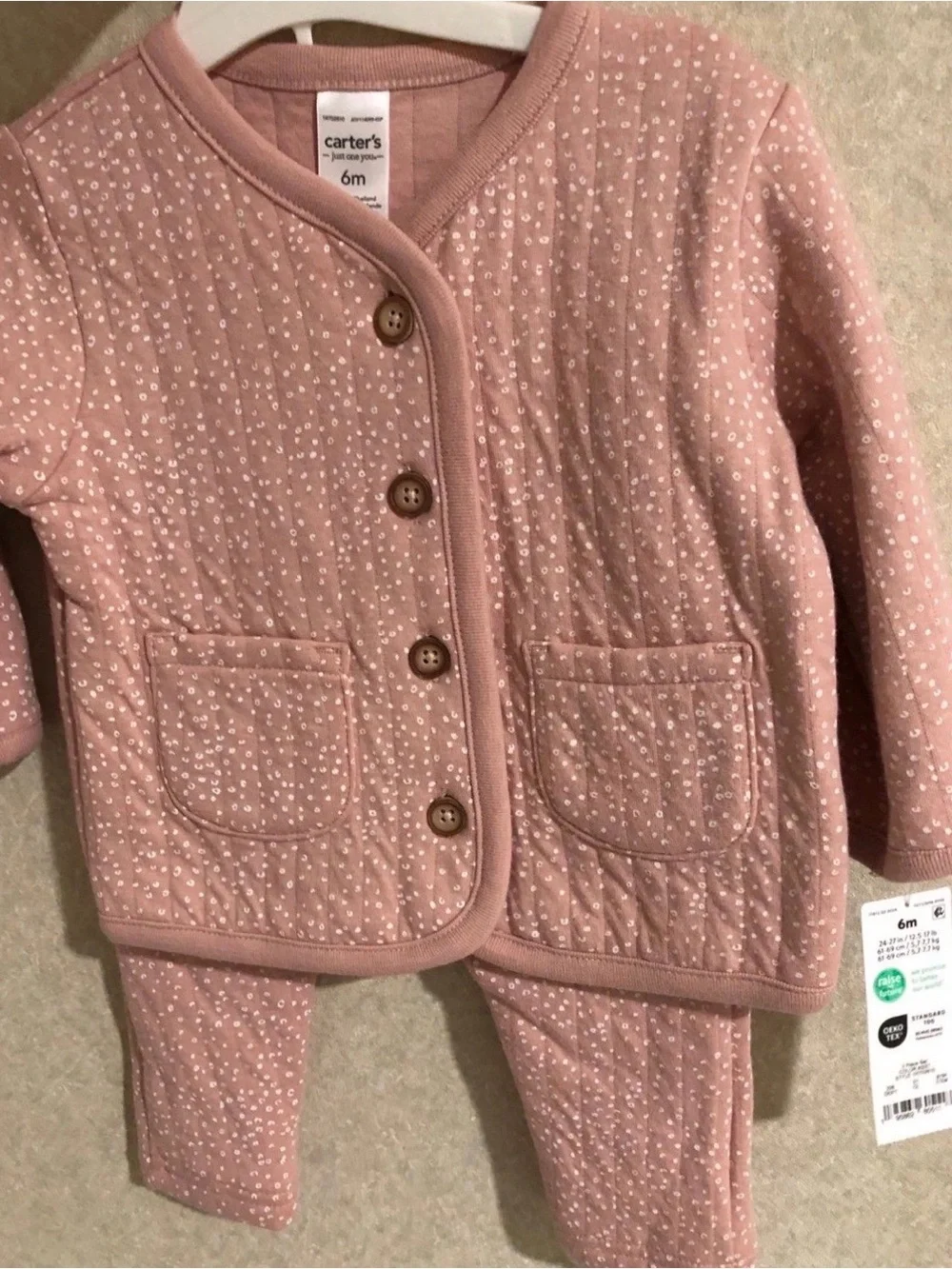 Carter’s baby girl outfit